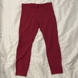 SOLD Reddish Lululemon Leggings